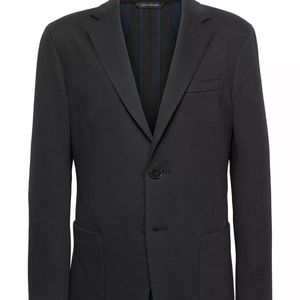 Banana Republic Slim Solid Italian Motion-Stretch Blazer, Size 38 Black